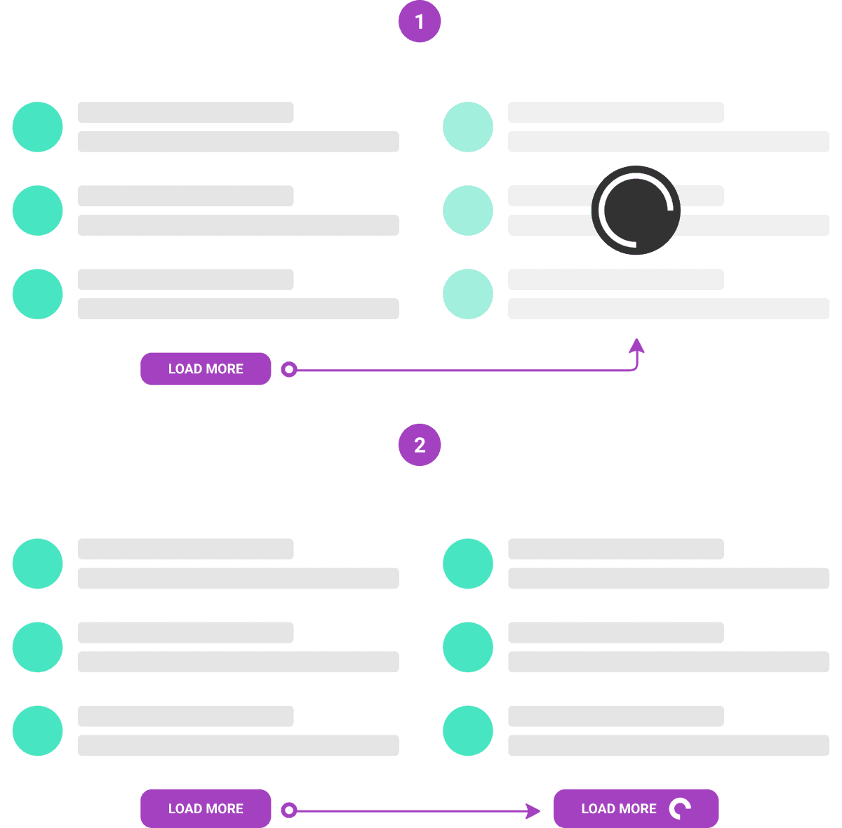 Loading wireframe demo
